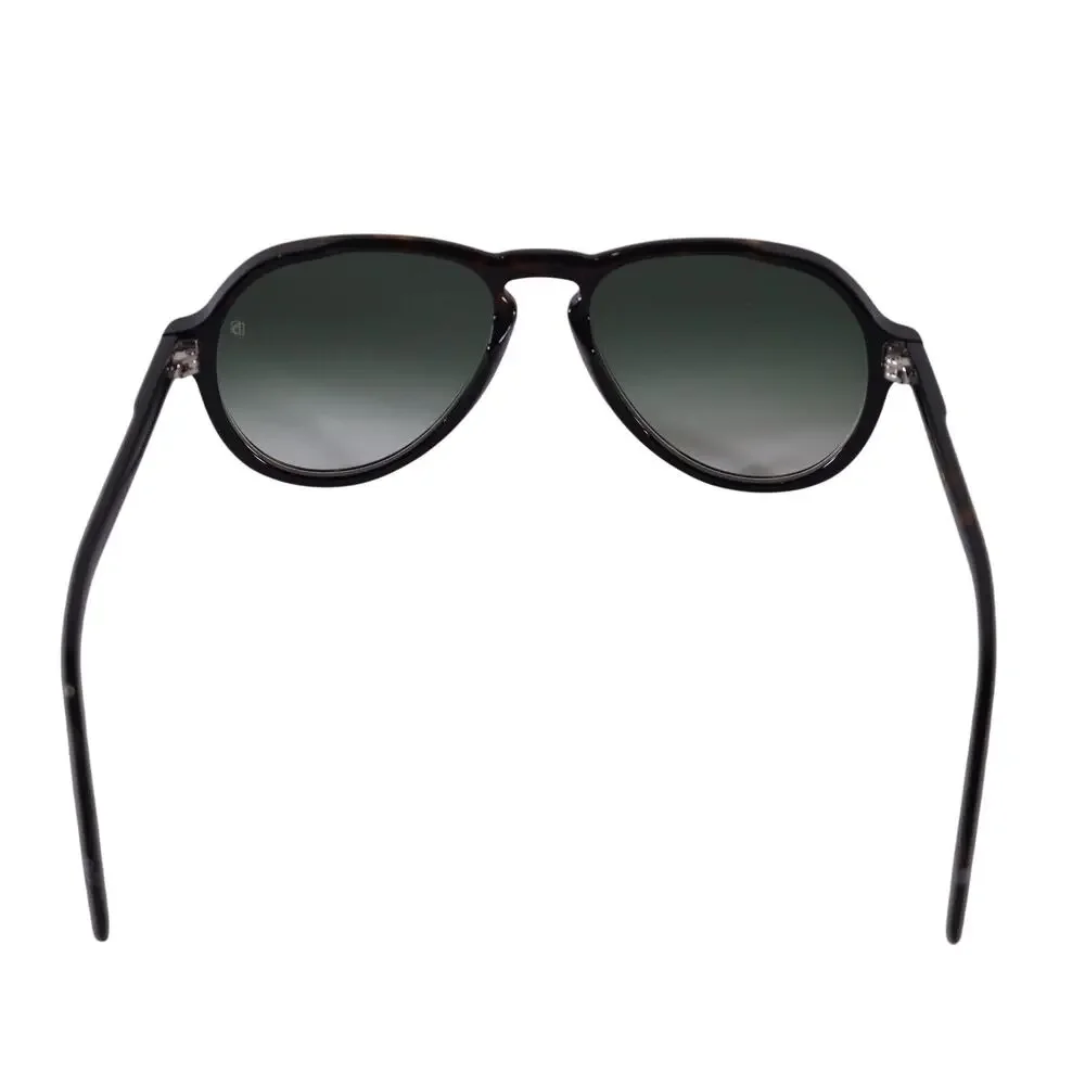 David Beckham Lightweight Aviator Sunglasses - Tortoise/Grey Green Gradient-NWT